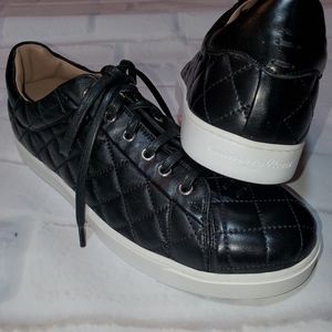 Gianvito Rossi mens leather quilted low-tops 42 sneakers